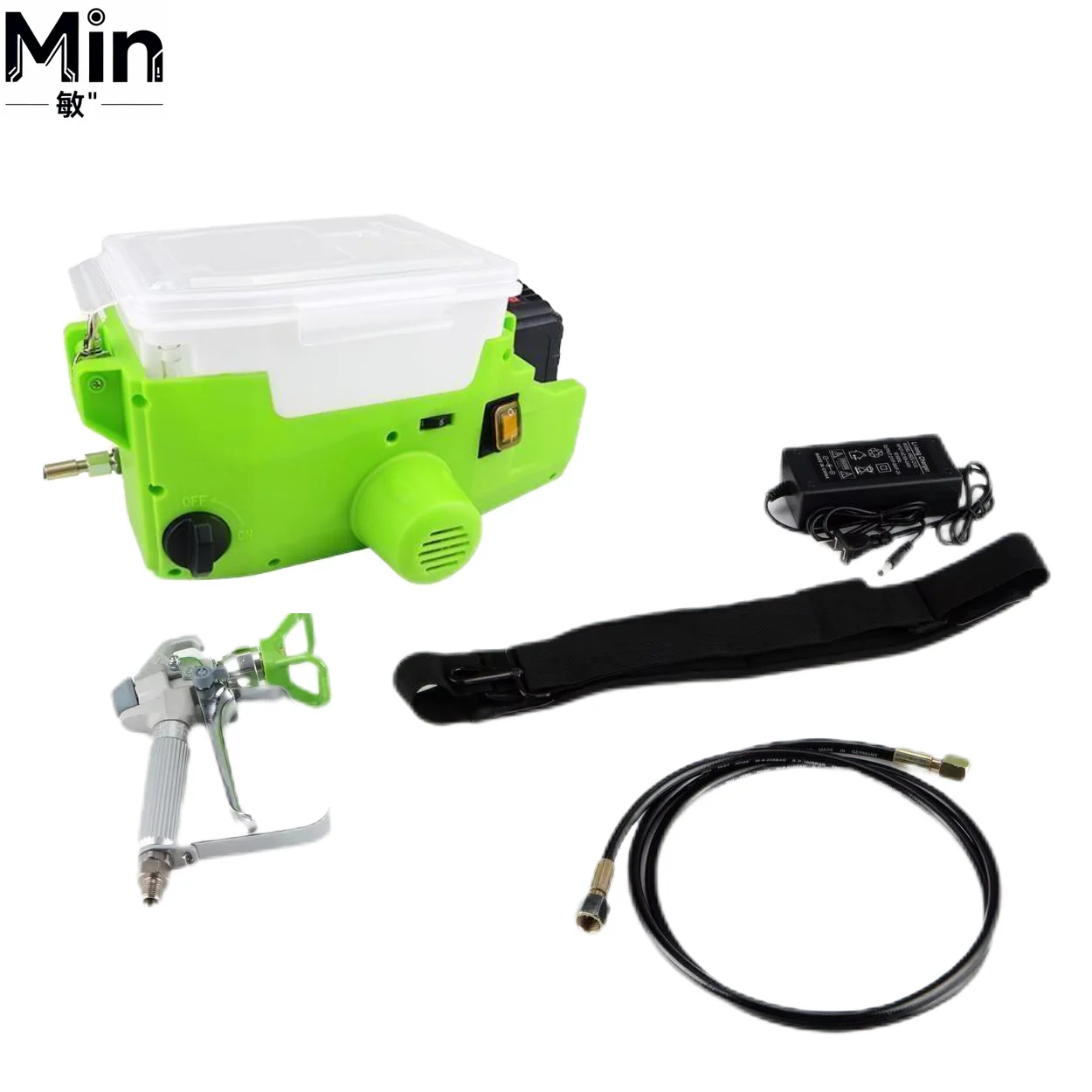 Powered Cordless Backpack Paint Sprayer Professional Spray for Wall Door Furniture Painting Laboratory Experiment