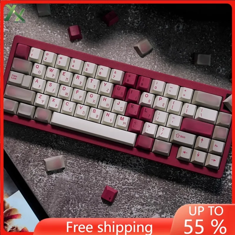 

God of War Theme Keycaps PBT Cherry Profile Keycap Custom Original Keycap for Mx Cherry Crush80 Mechanical Keyboard Kit