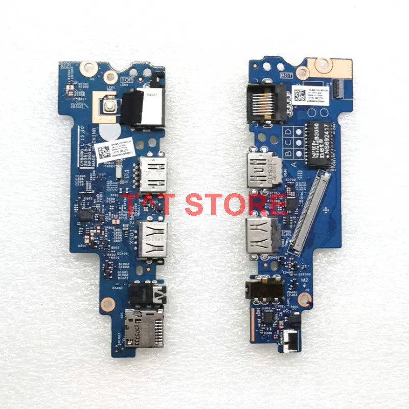 Original For Dell Latitude 3520 E3520 Power Button Board USB SD Card Reader Board MCCDH 0MCCDH Test Good Free Shipping