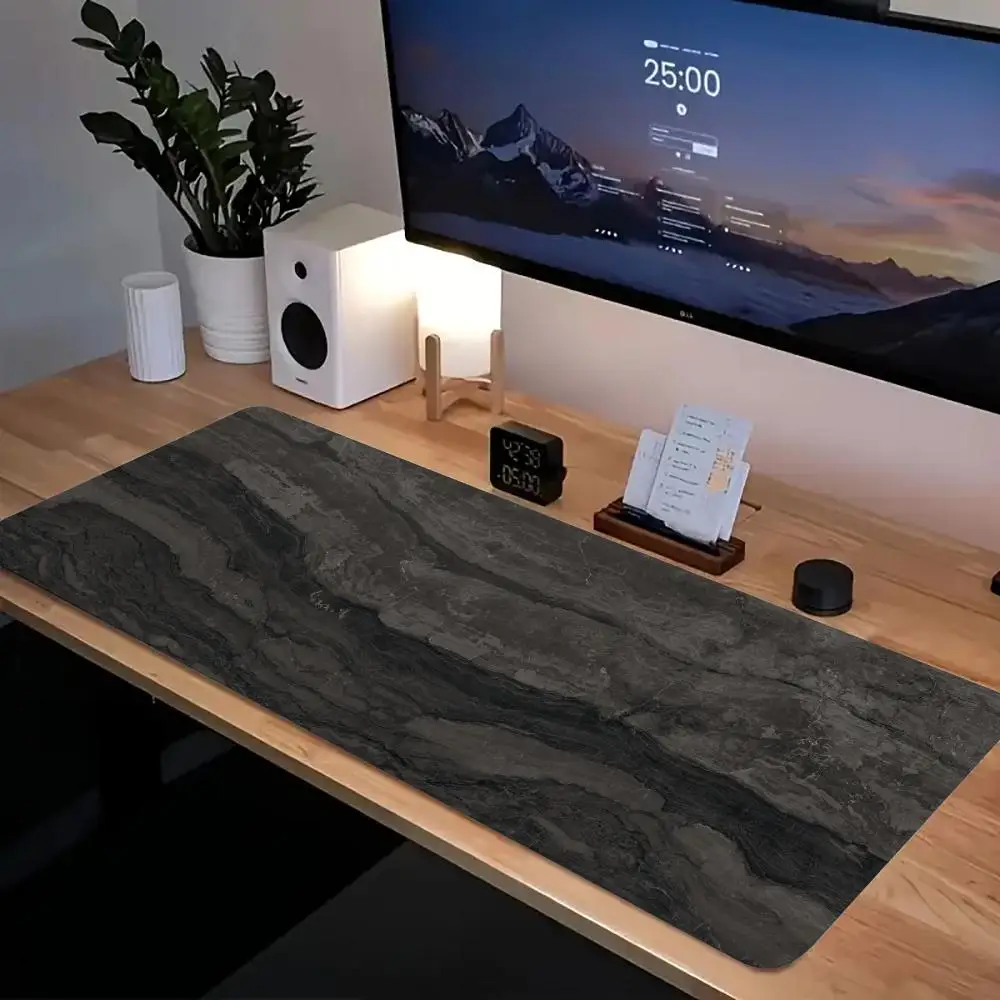 Texturas de grão de madeira mouse pad gamer grande hd computador tapetes de mesa de casa mousepads tapete portátil macio anti-deslizamento tapete de mesa