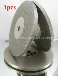 1pcs Double Sided Diamond Disk Lapidary Grinding Disc Wheel 100mm 4 Inch x10mm Ceramic Gemstone Alloy Rotary Abrasive Tools