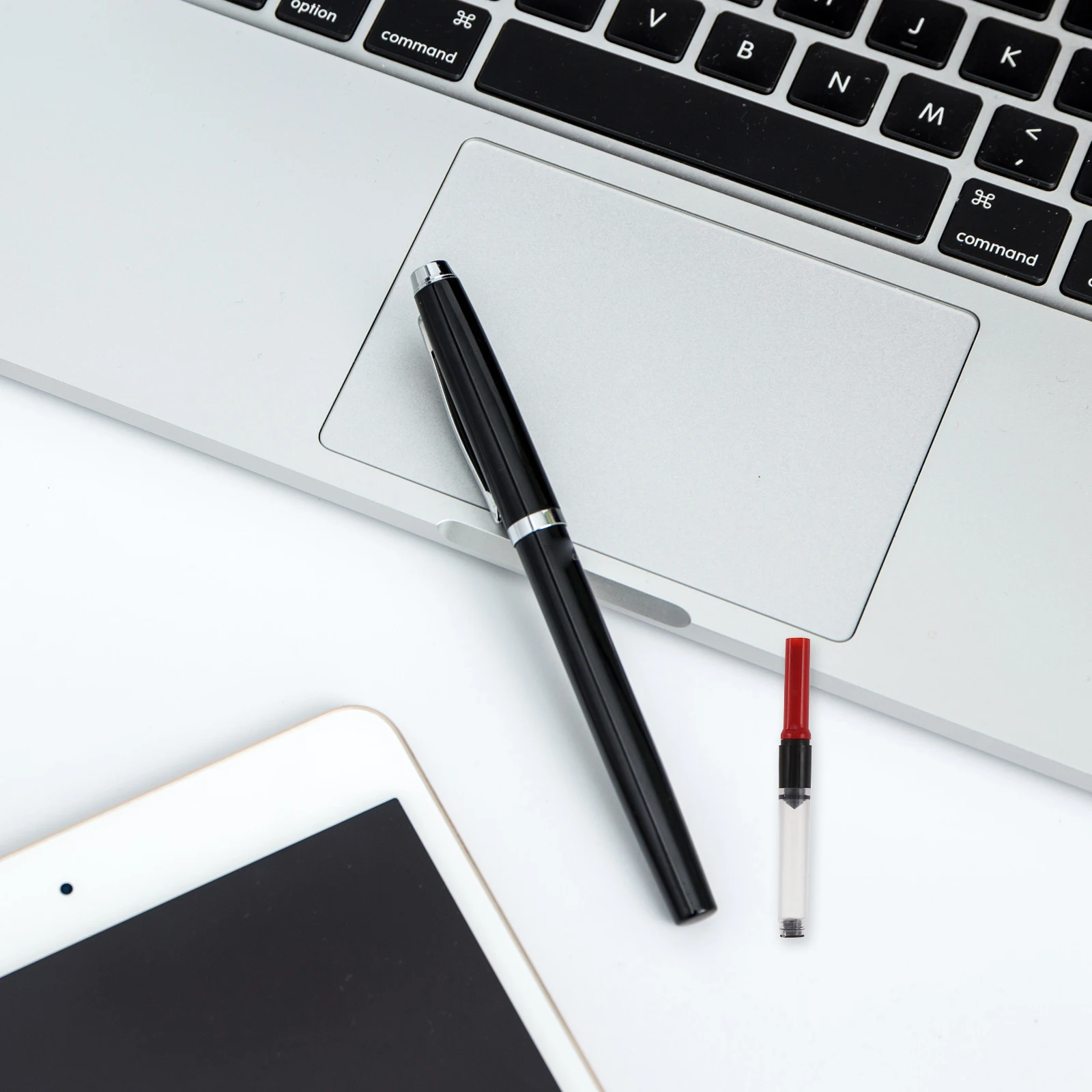 

80Pcs Fountain Pen Converter Short Portable Ink Filling Assistant Smooth Refillable Writing Pen Converter for Home Office