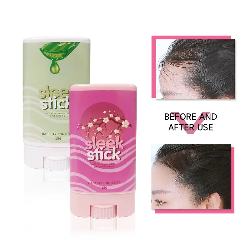 

Hair Wax Stick Styling Balm - Strong Long Lasting Hold, Portable & Non-Sticky, for Men Women, Easy to Use