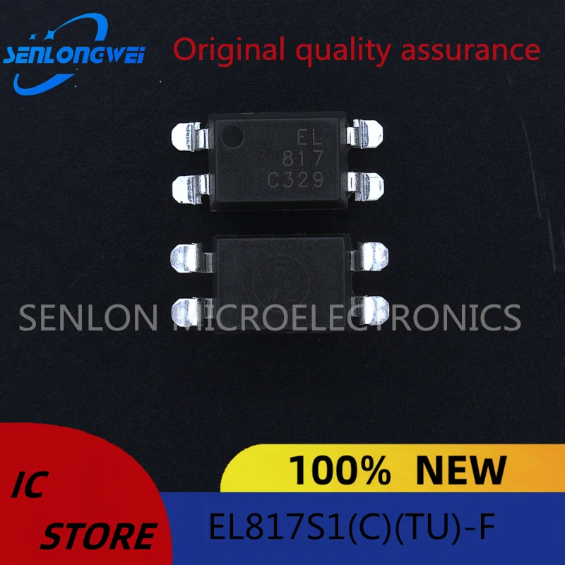 New Original EL817S1(C)(TU)-F SOP4 Optocoupler phototransistor output EL817C