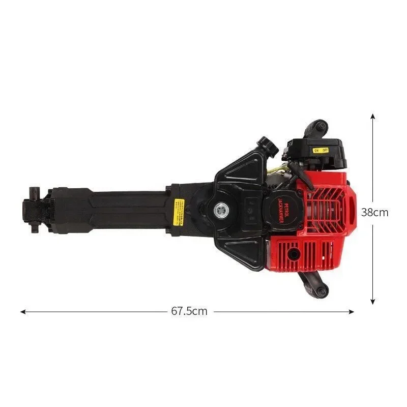 1900W 52CC Multifunction Gasoline Digging Root Machine Tree Transplanting Machine Planting Tree Shovel Rock Drilling Machine