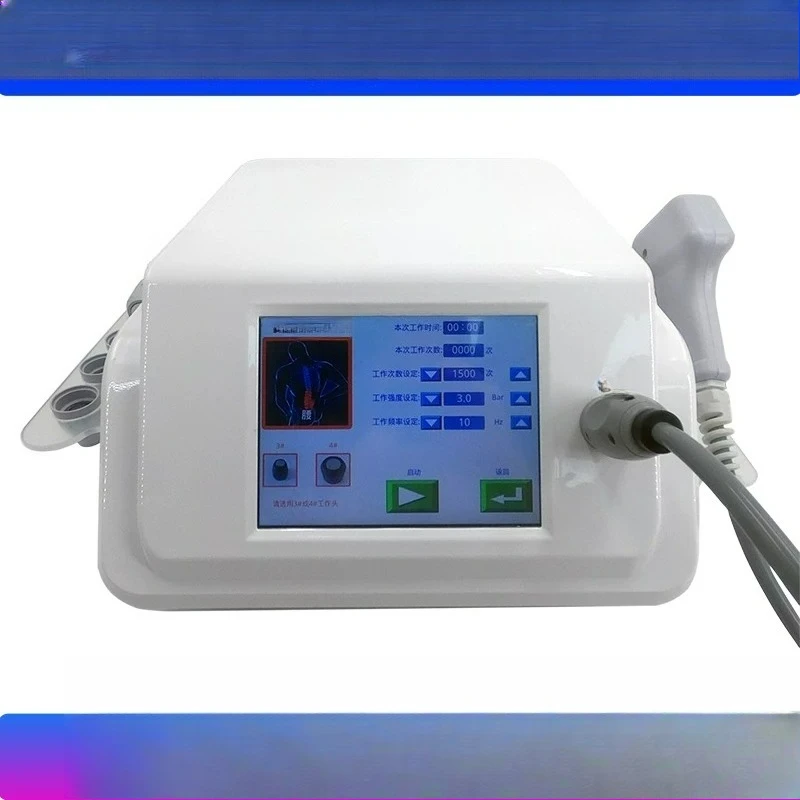 Customizable air pressure shock wave instrument touch screen waist leg cervical spine pain massage physiotherapy machine