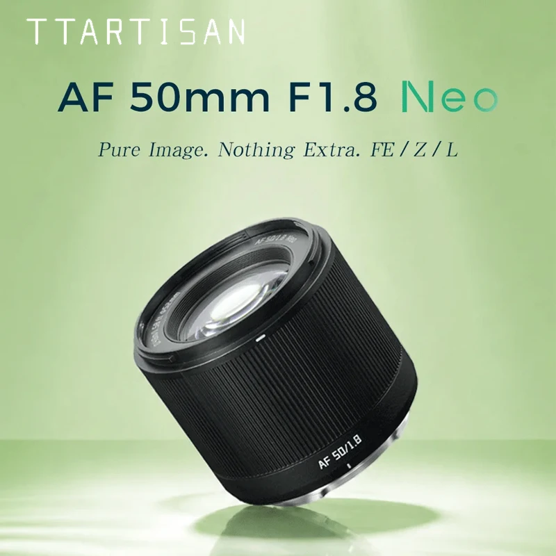 Объектив TTArtisan AF 50mm F1.8 NEO для беззеркальных камер