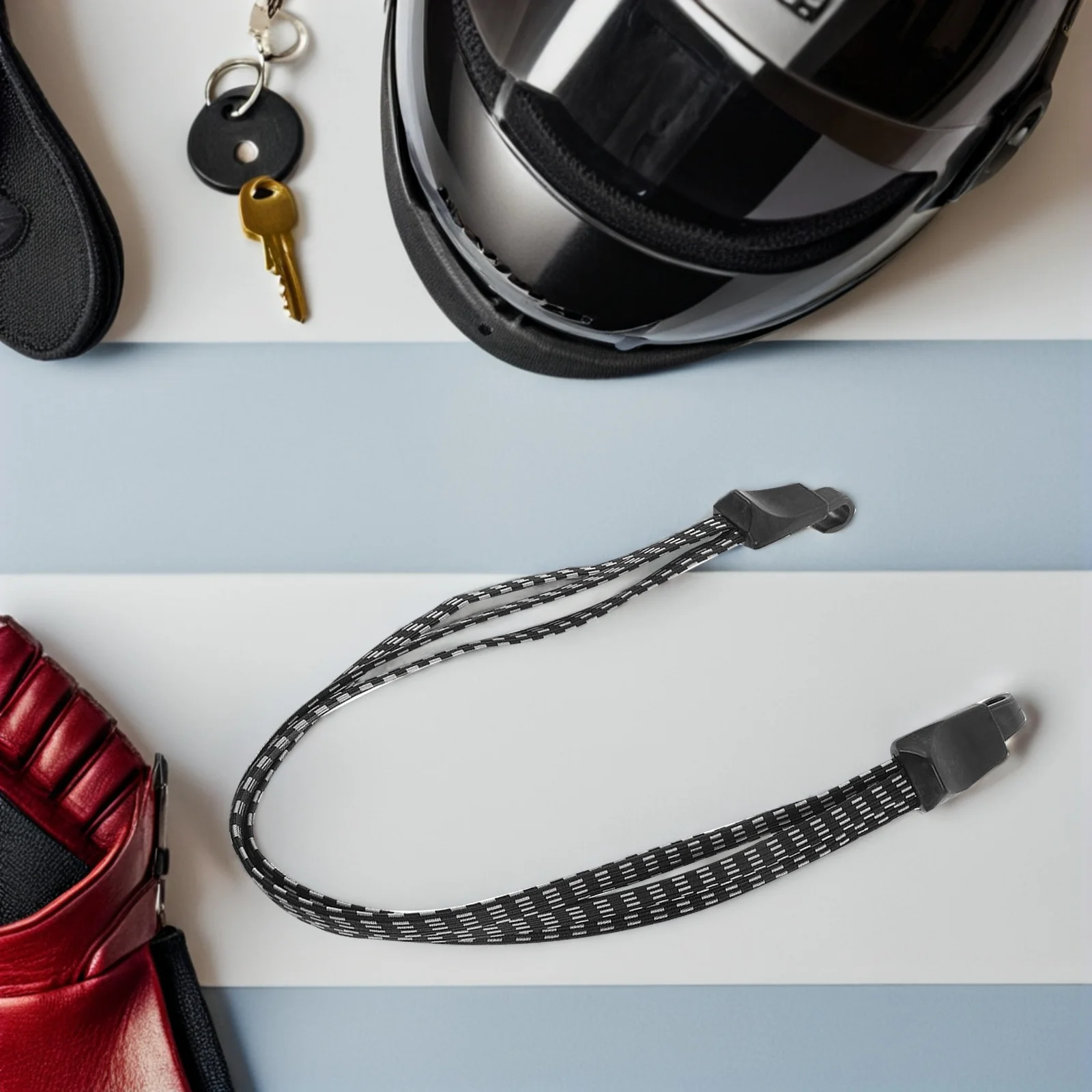 Cinghie di ancoraggio per bagagli portatili da 4 pezzi Cinghie da trasporto per bici universali per un fissaggio sicuro del carico in viaggio in campeggio