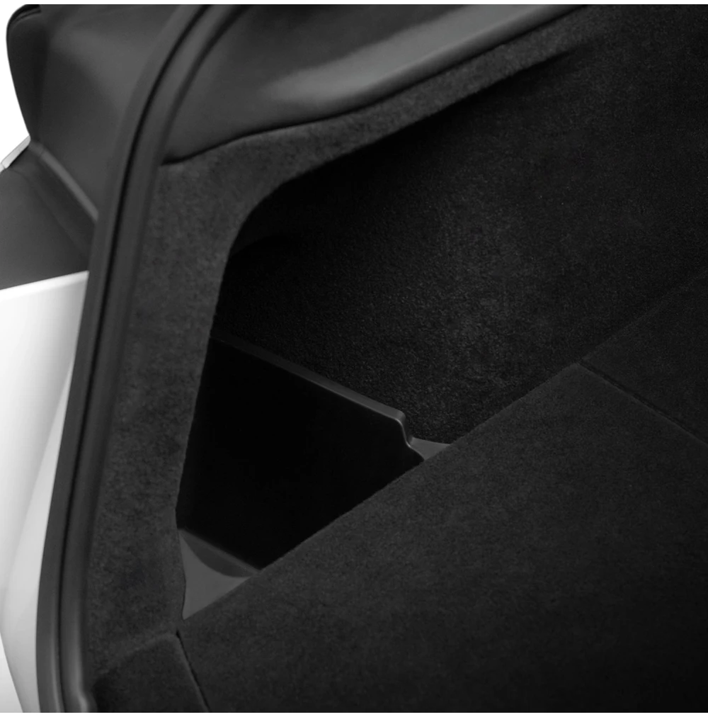 Für Tesla Model Y Juniper 2025 2026 Kofferraum-Seitenablage-Abdeckplatte Organizer Kofferraum-Seitenablage Nachrüstzubehör – Detail 6