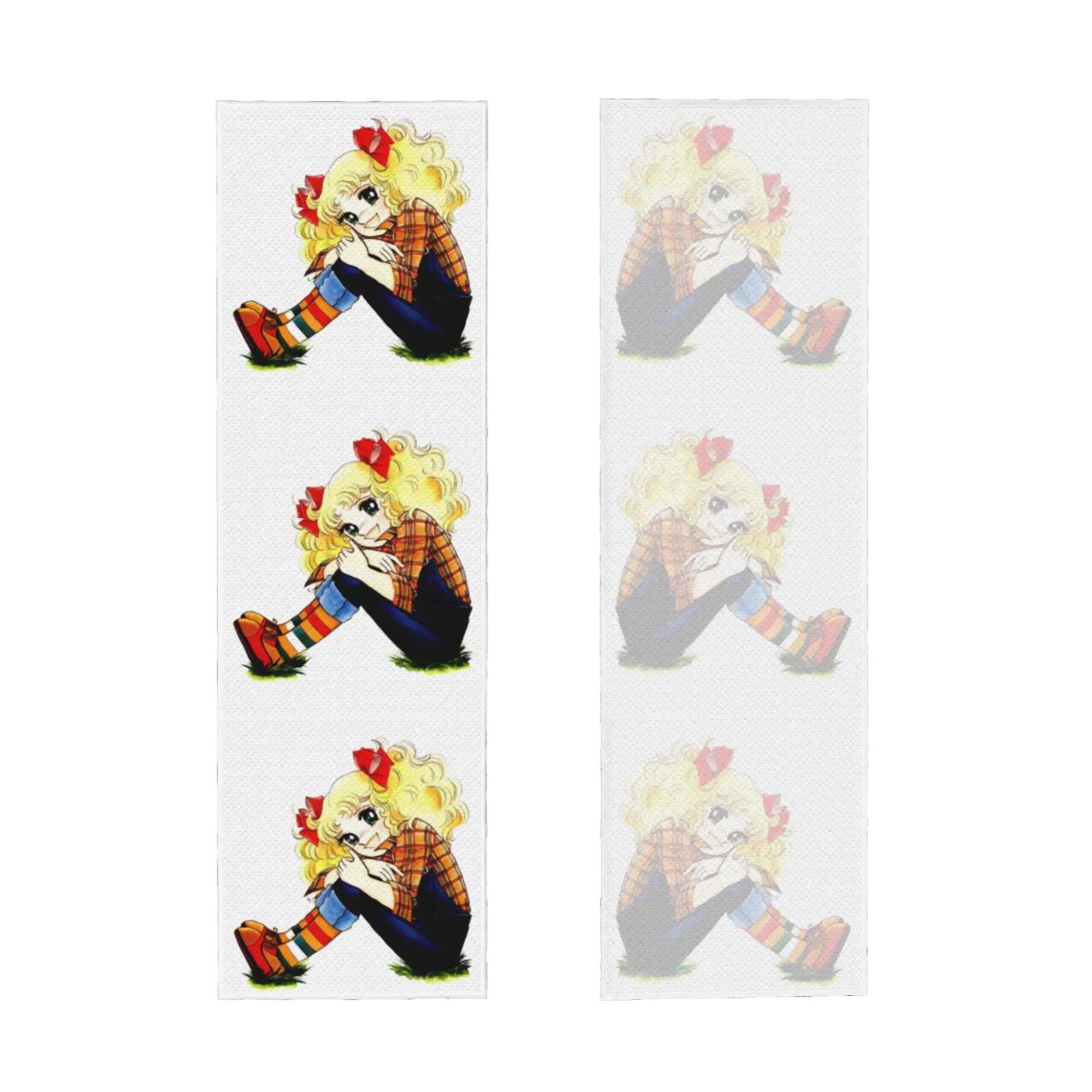 Candy Candy Anime Manga Girls Cold Exercise Towel   Super Soft Breathable Instant Cooling Towel Yoga Towels