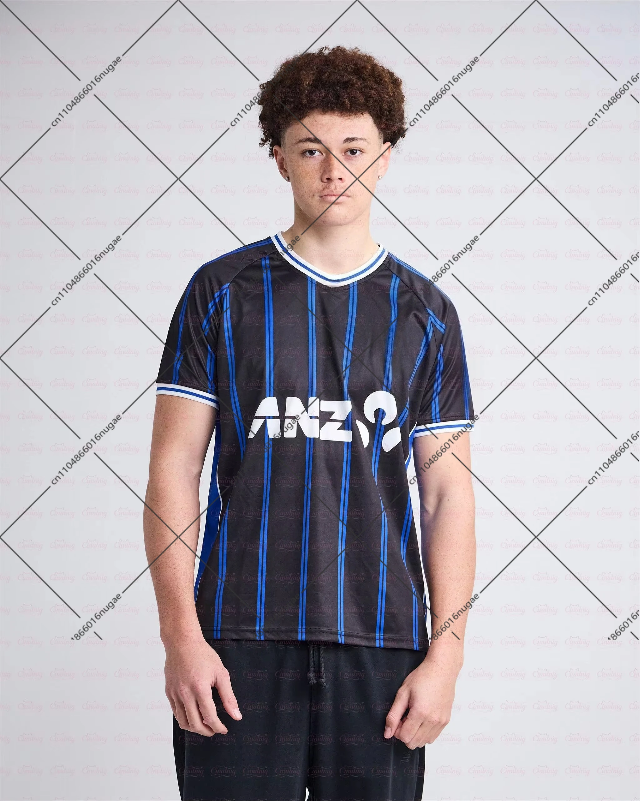 

25_26 fashion 3d -shirt ALM Player Elite Home Jersey for Men - Auckland - Breathable and Durable Family Outfits