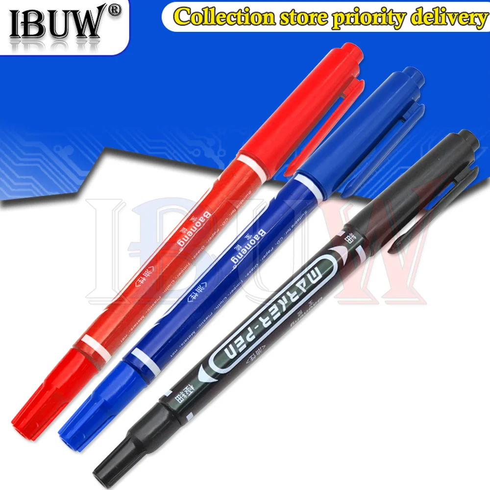 Smart Electronics CCL Anti-etching PCB circuit board Ink Marker doppia penna per modulo PCB fai-da-te