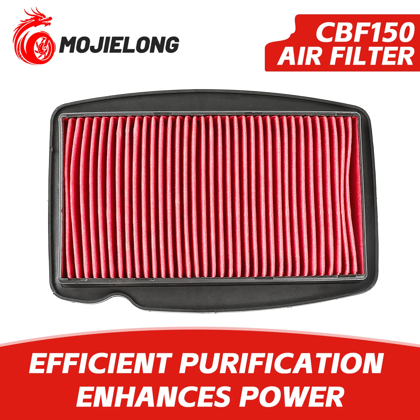 

Motorcycle CBF150 air filter, suitable for Zhanshen Dazhenying SDH150-F-B-C air filter element and air filter.