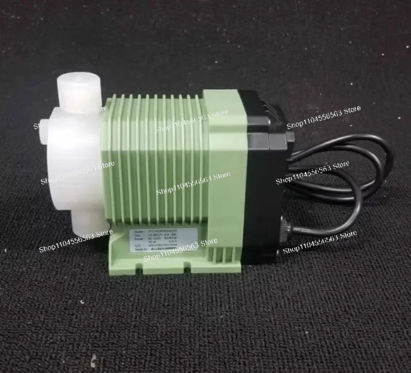 0.48 - 10.02 Liters Per Hour Chemical Resistant Electromagnetic Diaphragm Dosing Pump for Car Wash Medical Lab Water Treatment