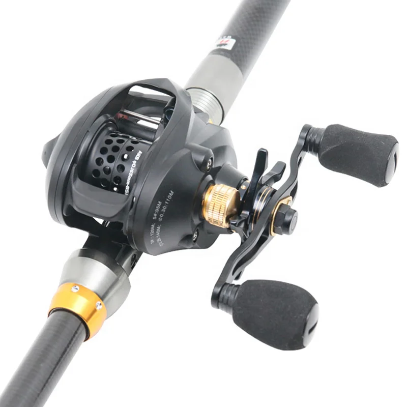 Lightweight professional casting fishing rod and reel baitcasting reel big 400 size baitcasting reel salt water