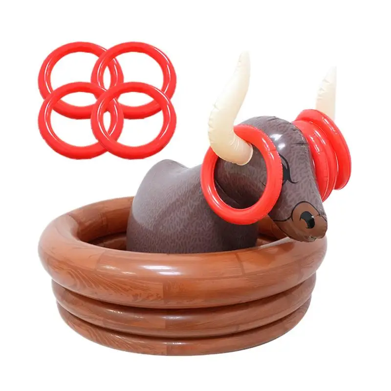 

Inflatable Drink Cooler Ice Bucket Drink Cooler Bull-Shaped Beer Party Supplies For Oktoberfest Sport Buffet Birthday Barbecues
