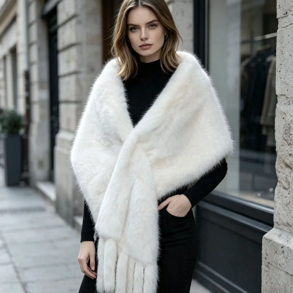 autunno-2026-abito-da-sera-con-scialle-in-pelliccia-sintetica-per-donna-collo-a-cappuccio-altri-accessori-nuovo-stile-alla-moda-ed-elegante