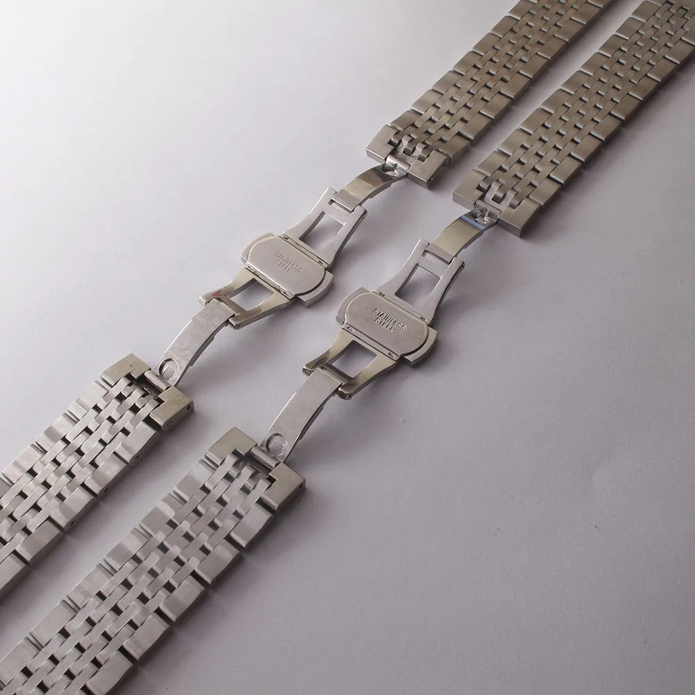14MM 16MM 18MM 19MM 20MM 21MM 22MM correas de relojes de pulsera compatibles con Tissot T041 t17 pRC200 pulsera de reloj para hombre para mujer extremo curvo gratis