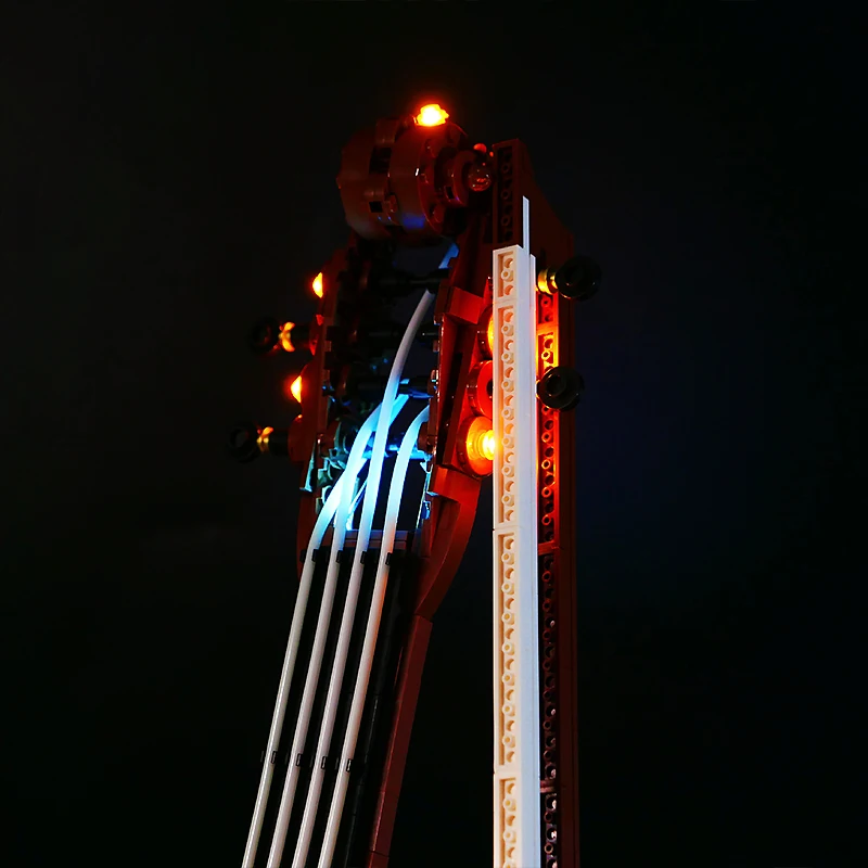 

Комплект высококачественных светодиодных фонарей для Lego 10224 (только светодиодный светильник, модель без блоков), прецизионный дизайн для идеальной посадки