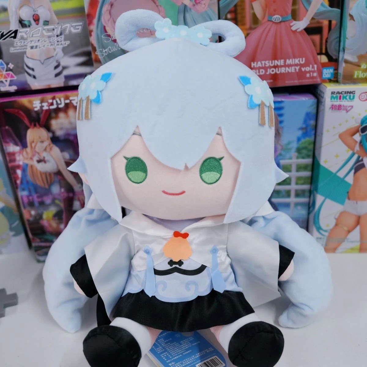 30cm Genuine Luo Tianyi Toy Pear Blossom Snow Peripheral Model Dolls Anime Figure Soft Pillow Toy Christmas Gifts