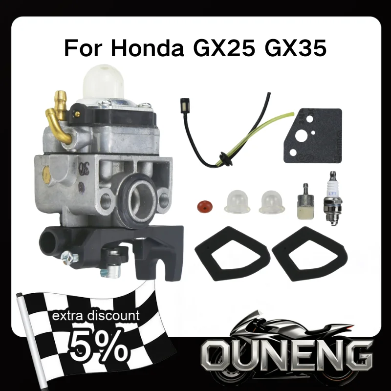 Lawn Mower Carburetor For Honda GX25 GX35 HHB25 HHT35 HHH25 HHT35S 16100-Z0H-825 16100-Z0H-053 4-stroke