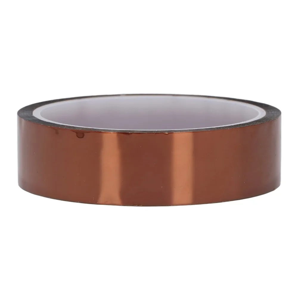 4PCS Width 25mm Antistatic Adhesive Tape 33 Meter Practical Polyimide Insulation Tapes Sublimation Tape PCB Circuit Board