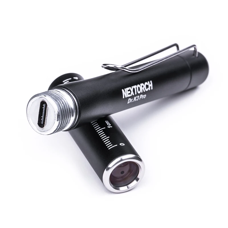 NEXTORCH K3 Series Torch  Professional Medical Flashlight  365 nm UV Flashlight No Blue Light Hazard  Daily Inspection EDC LED