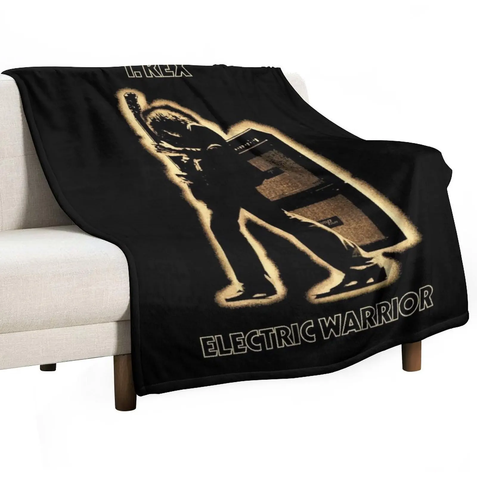 T.REX - ELECTRIC WARRIOR Throw Blanket Luxury Brand Luxury St Beach Polar Blankets