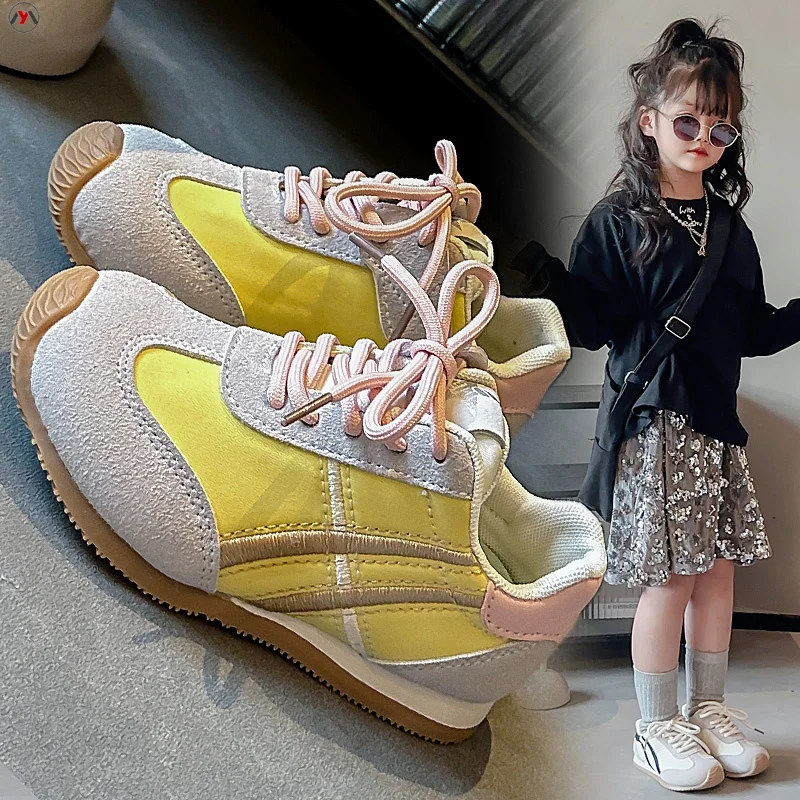 

Fashion Children's Basketball Shoes For Boys Girls Non-slip Kids Sport Shoes Lightweight Outdoor Sneakers Trainers Footwear