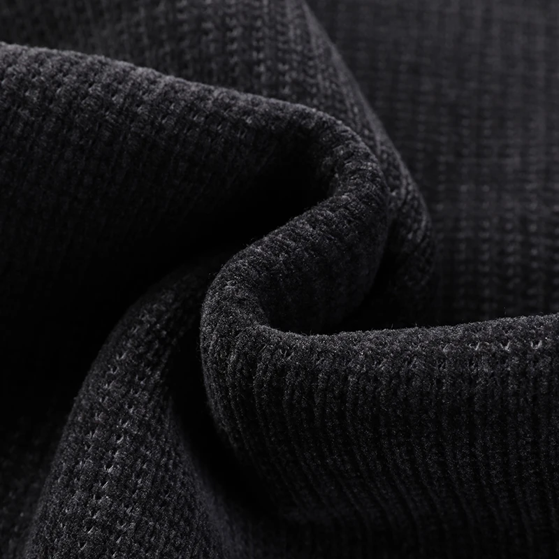 ​ ​ Maglione pullover lavorato a maglia foderato in pile Maglione casual da uomo Design girocollo in materiale spesso a maniche lunghe caldo isolato