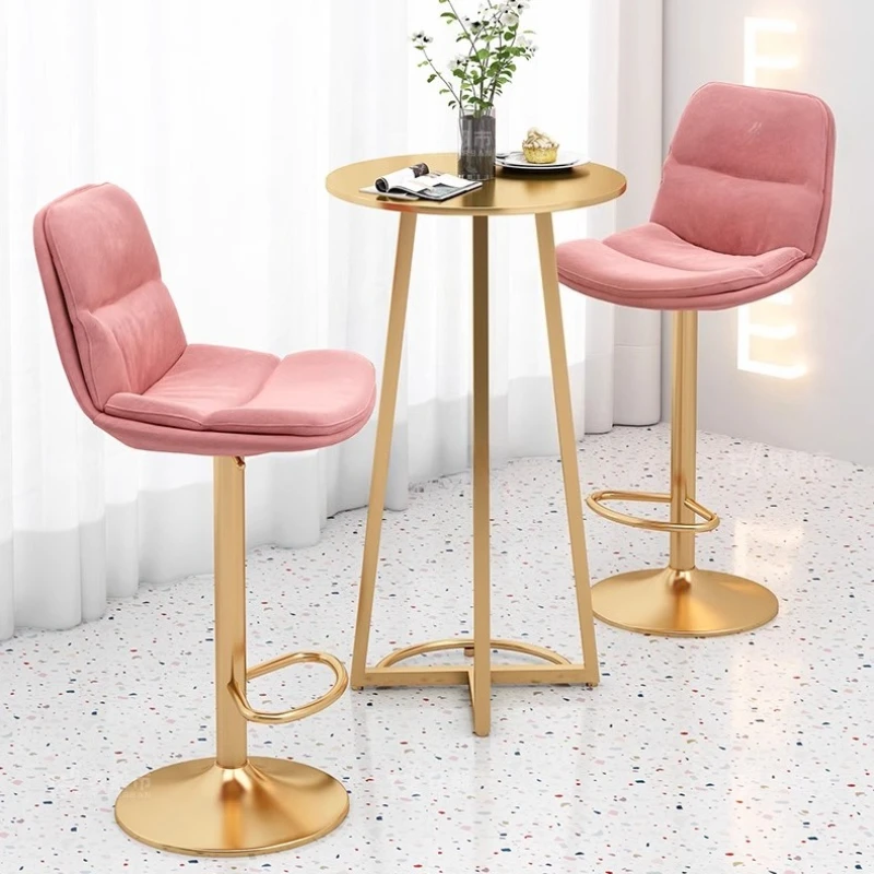 قابل للتعديل بار البراز ارتفاع 65-80 سنتيمتر الصف التجاري الشمال الحديثة المطبخ مكافحة كرسي مقهى البراز للاستخدام المنزلي والمطاعم #1