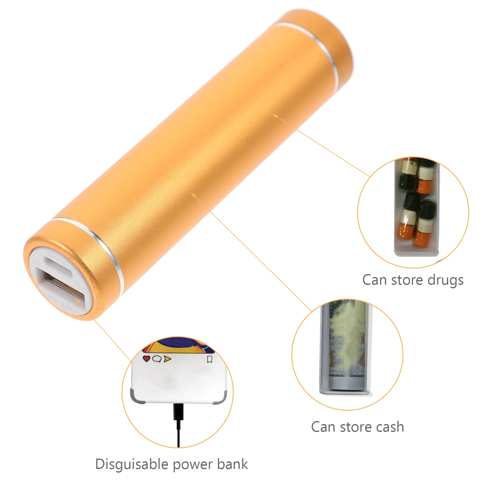 Conteneur d'argent dissimulé, banques d'articles, accessoire de farce d'argent caché, support Secret Portable