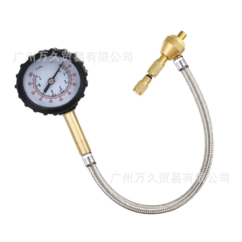 

Accurate Heavy Duty Tire Gauge with Rubber Hose for Any Car Truck Tire Pressure Measuring Instrument for Vehicles Drop Shipping