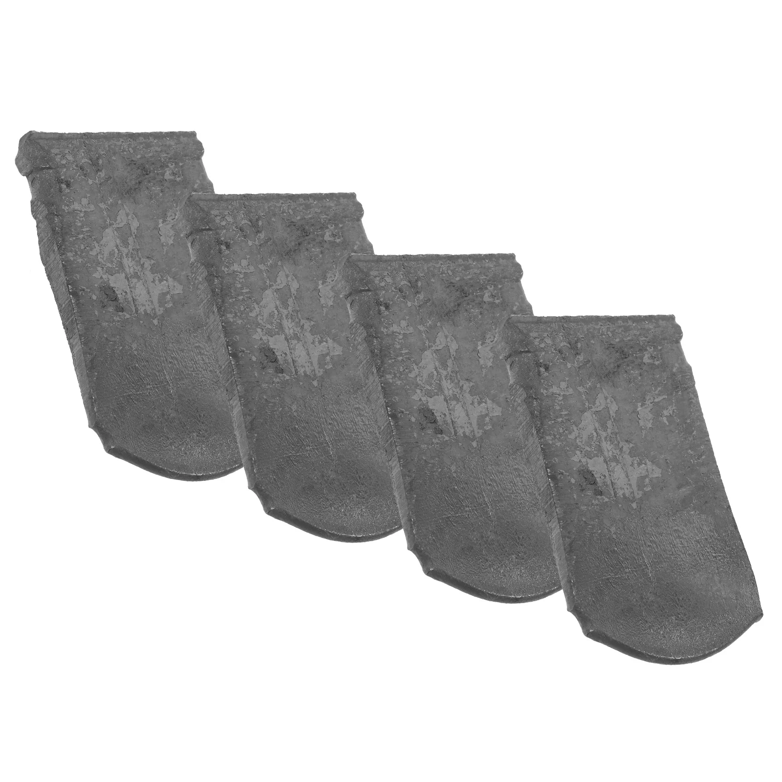

4pcs Head Tool Iron Garden Iron Parts Parts Replacement Sturdy Wedges For Garden Hand Hoe Repair Digging Hoe Accessory
