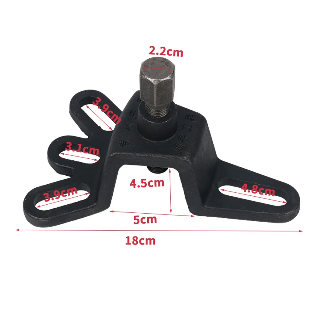 Universal Brake Pot Disassembly Brake Drum Puller Tool 4 Hole Wheel Hub Puller Repair Tool for Motorcylce Tricycle Accessories