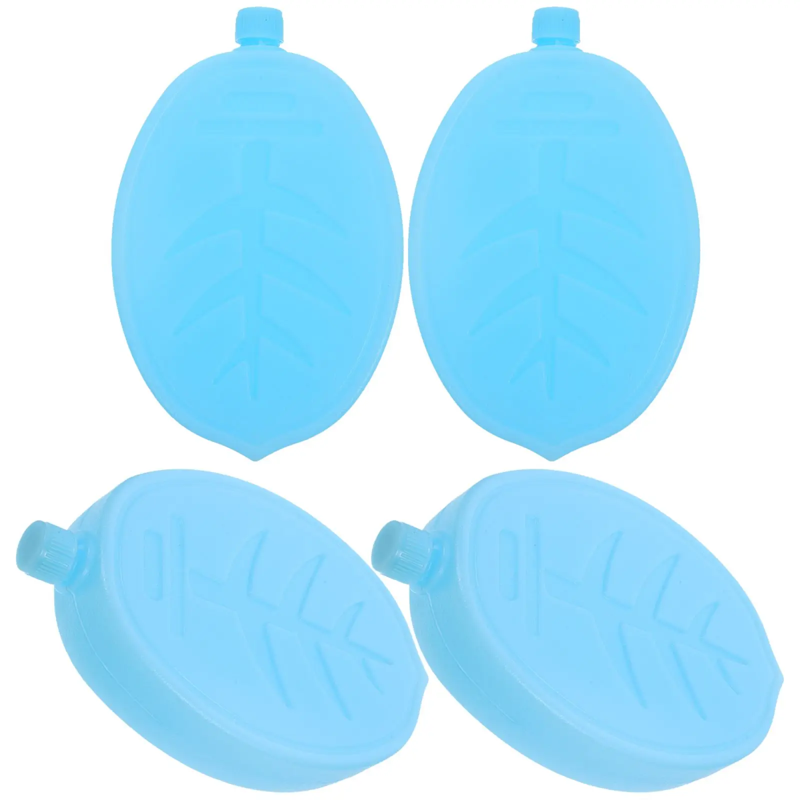 4pcs Ice Crystal Boxes for Air Conditioner Fans Reusable Cooler Ice Packs Blocks Lightweight Fresh Keeping