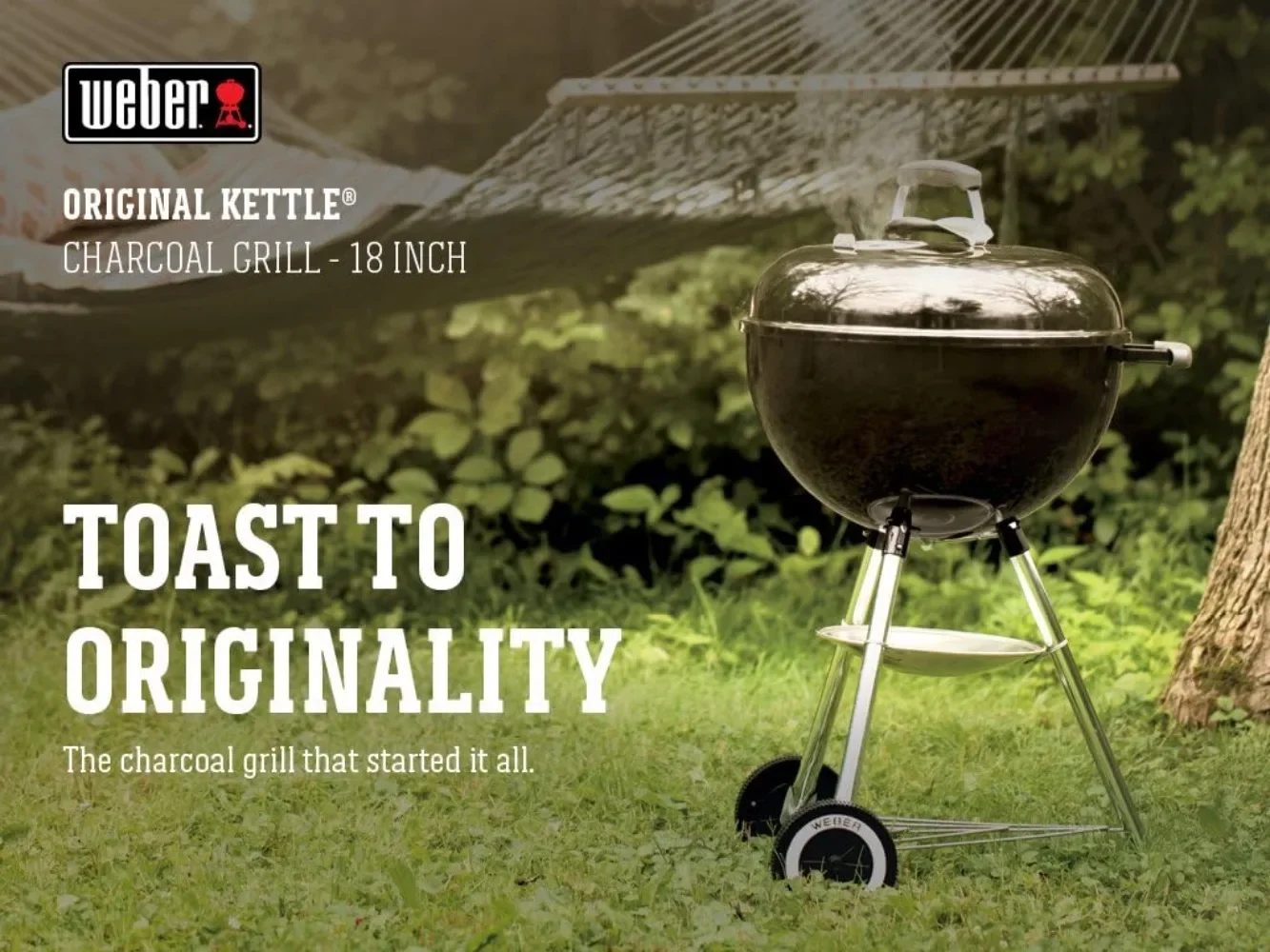 18 Inch Charcoal Grill, Black,Super Durable and A Perfect Barbecue for Everyone