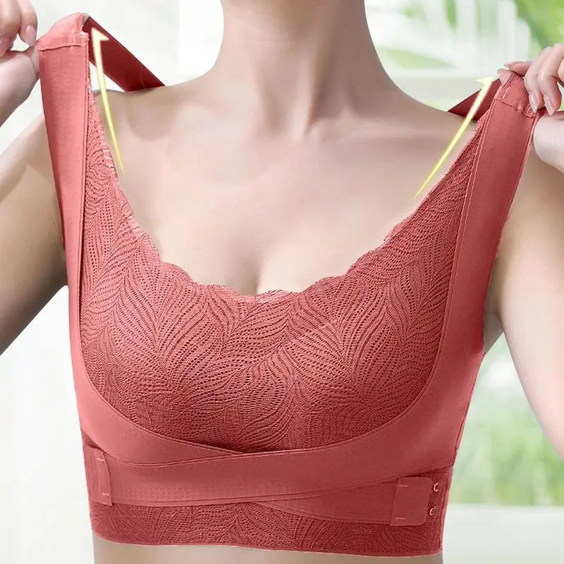 Lymph-BH-Lift Stretch nahtlos sexy BH schlank und Form BH atmungsaktiv drahtlos Push-up nahtlos für den täglichen Schlaf Sport