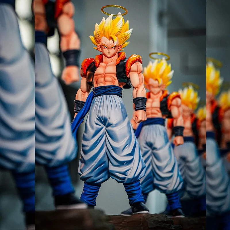 جديد 30 سنتيمتر Jt اللعب Gogeta الشكل فيجيتو عمل أرقام لعبة دراغون بول أنيمي نموذج جمع زخارف مكتب تمثال نموذج ديكور دمى هدايا