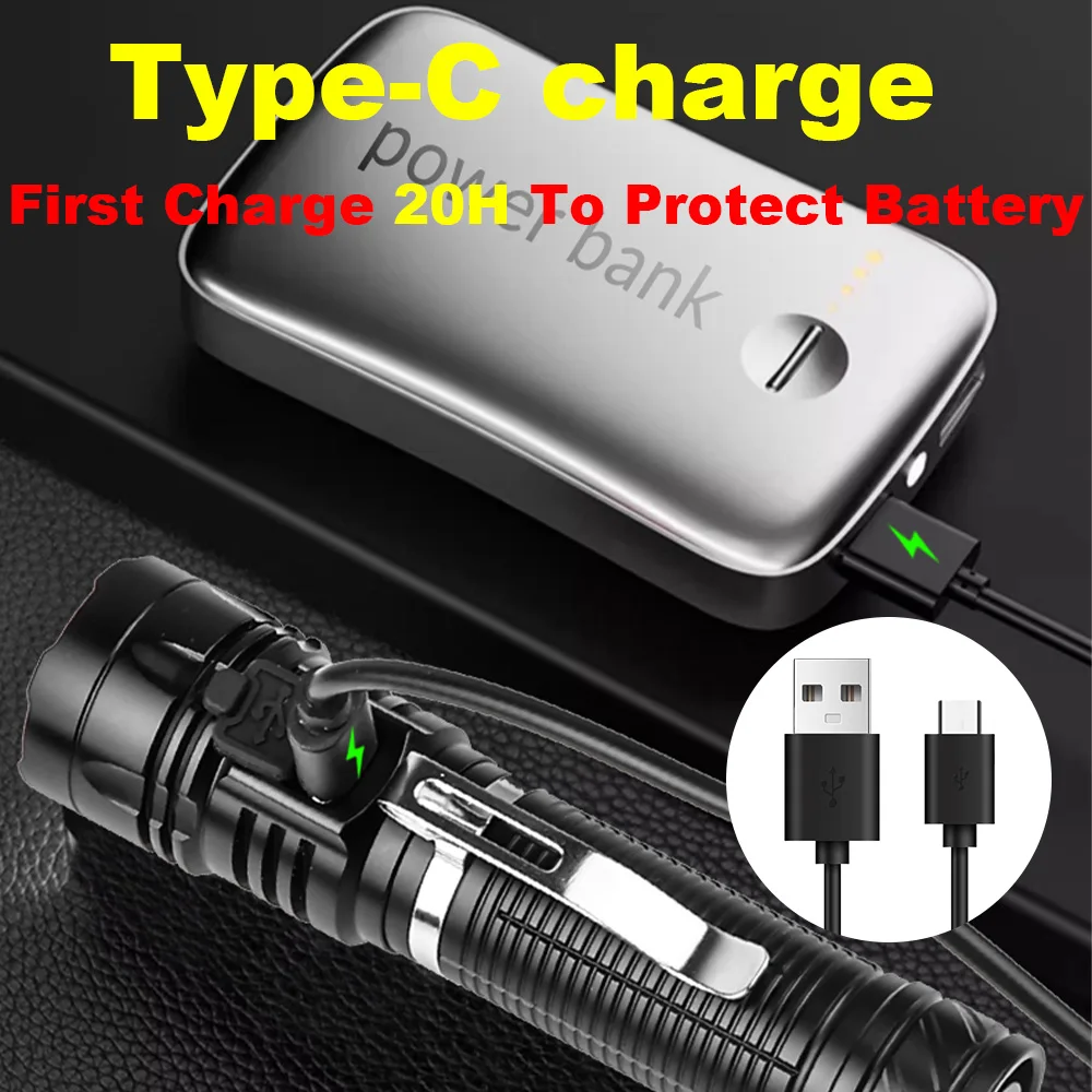 365nm Mini UV Led Flashlight Banknote Pet Urine Stain Detector Ore Money Invisible Marker Torch Light Usb Rechargeable Nail Lamp - view 5