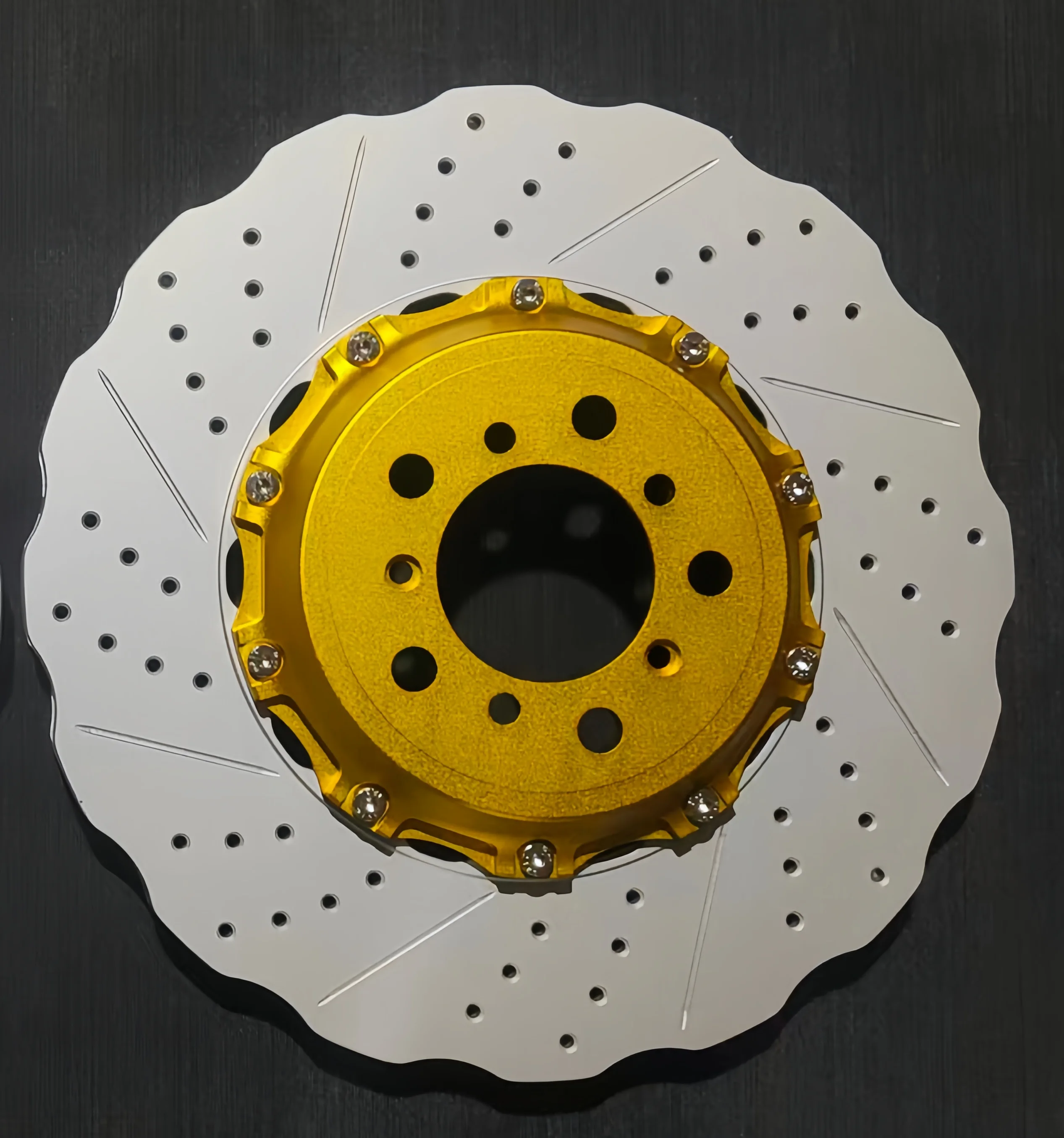 

Front Rotor High Quality Brake Disc China Brake Disc Lace-cutting Technique 380*30mm Rotor for BMW OE#34112284809/34112284810