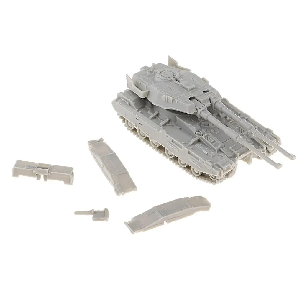 1/144 Modelli Soldato Seconda Guerra Mondiale Layout di Paesaggi Attrezzature Unione Esercito 61 Modello di Carro Armato
