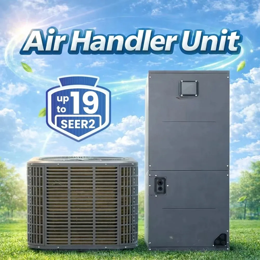 Bestcold  ETL Air Handler Unit R454B 208-230V Fl DC Inverter Top Discharge AHU for Split Air Conditioner North America