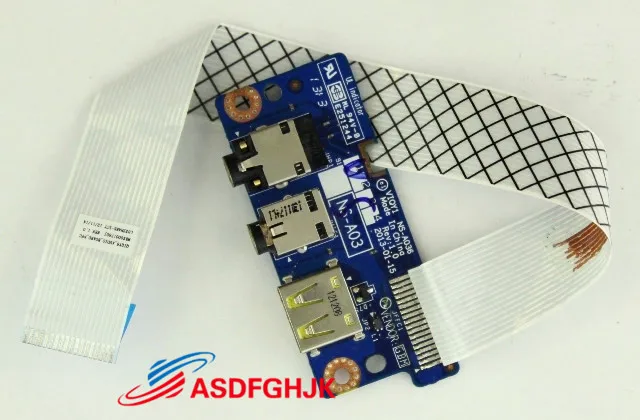 Suitable FOR LENOVO Y500 Y510P USB Audio JACK Board VIQY1 NS-A036 100% tesed ok