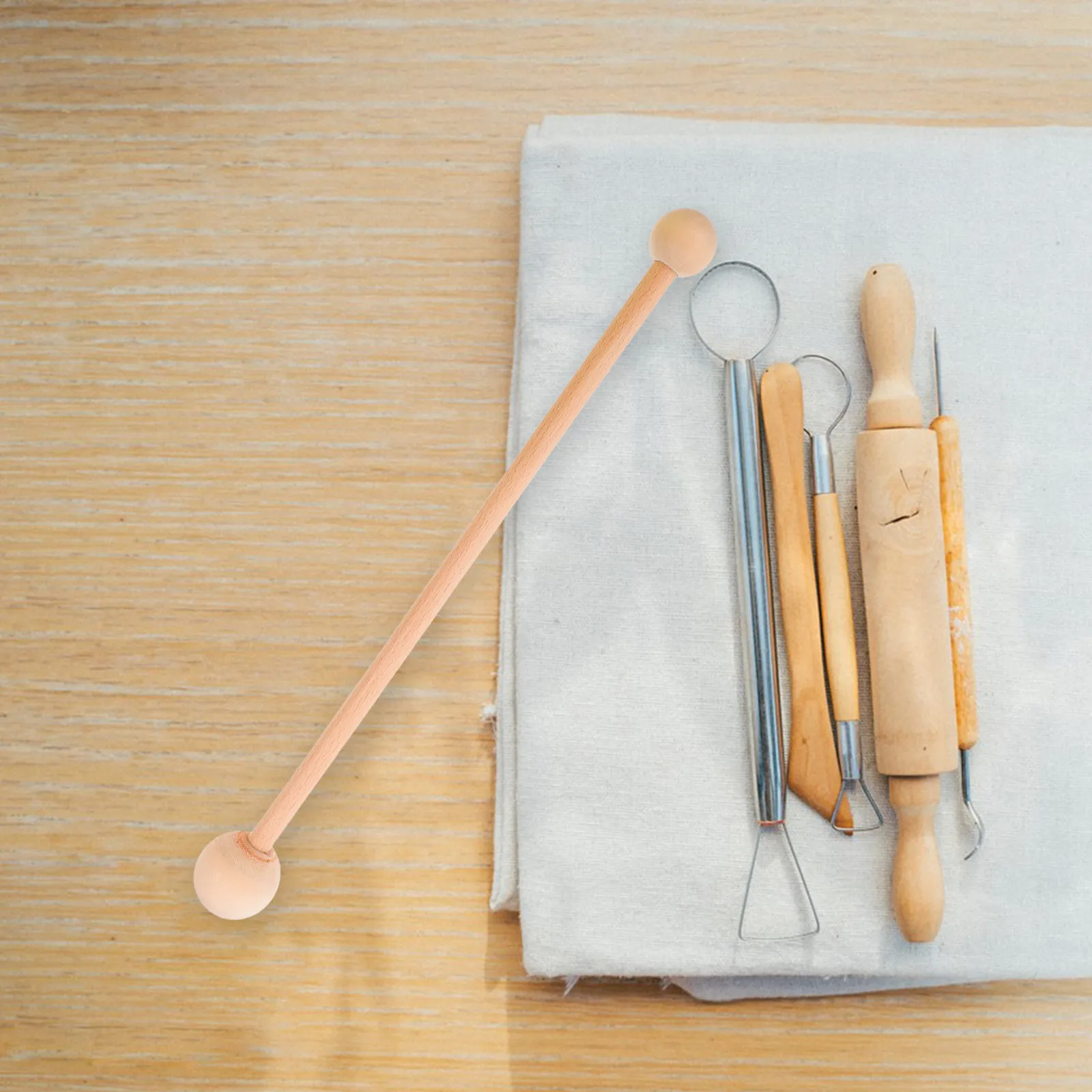 Clay Carving Tool Set Precision Ball Stylus Smooth Embossing Dotting Tool for Pottery Sculpting Ceramic Modeling Air Dry Polymer