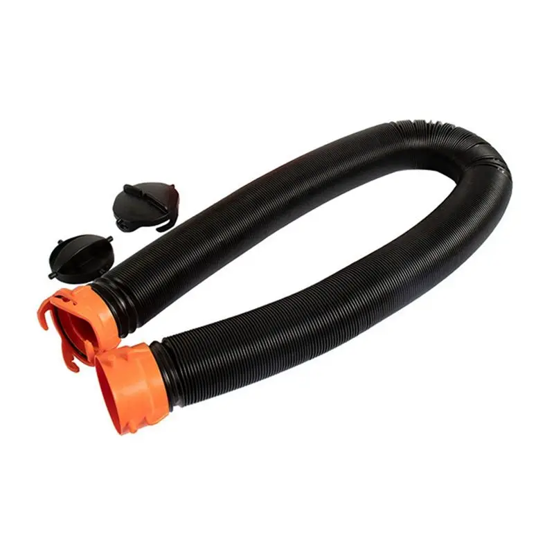 AS94-4.5M Telescopic Sewage Pipe 90 ° Sewage Hose Rotary Elbow Joint Connected To Sewage Pipe RV Sewage Valve