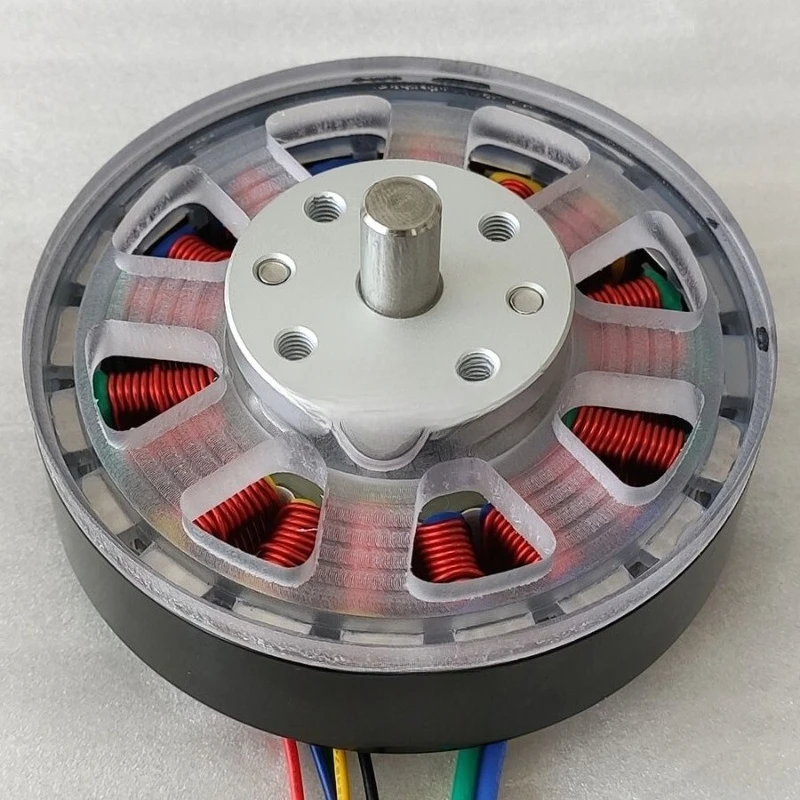 100W Disc Permanent Magnet -Phase Brushless Motor/Motor 18N20P 24V Sensory Belt