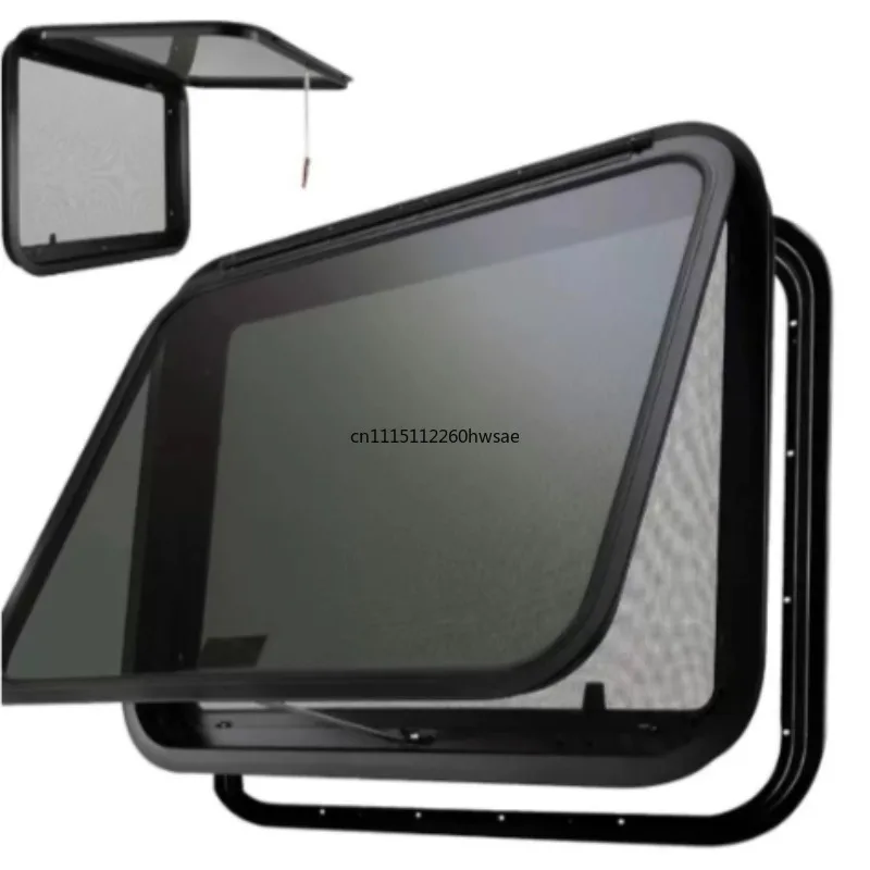 RV Camper Push Out Escape Exit Window Tempered Glass Emergency Window Multiple Optional Specifications For Motorhome