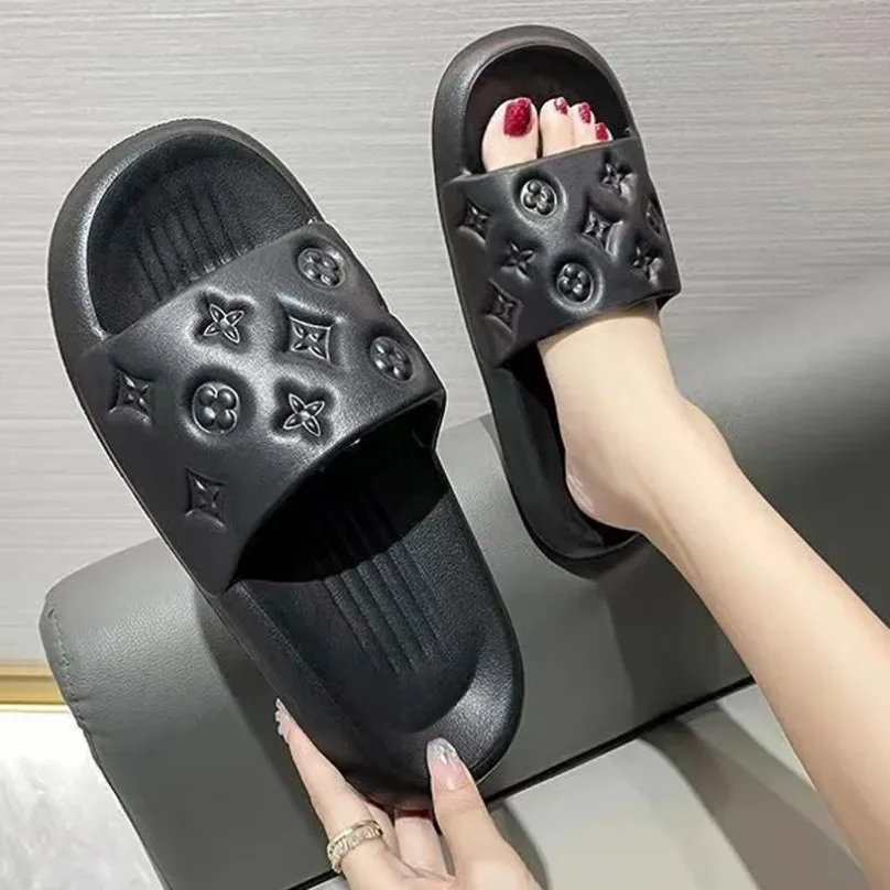 

House Slippers Flip Flop Women Platform Cloud Outdoor Indoor Summer Soft Sandal Slides Men Male Ladies Home rubber Shoe Flat EVA