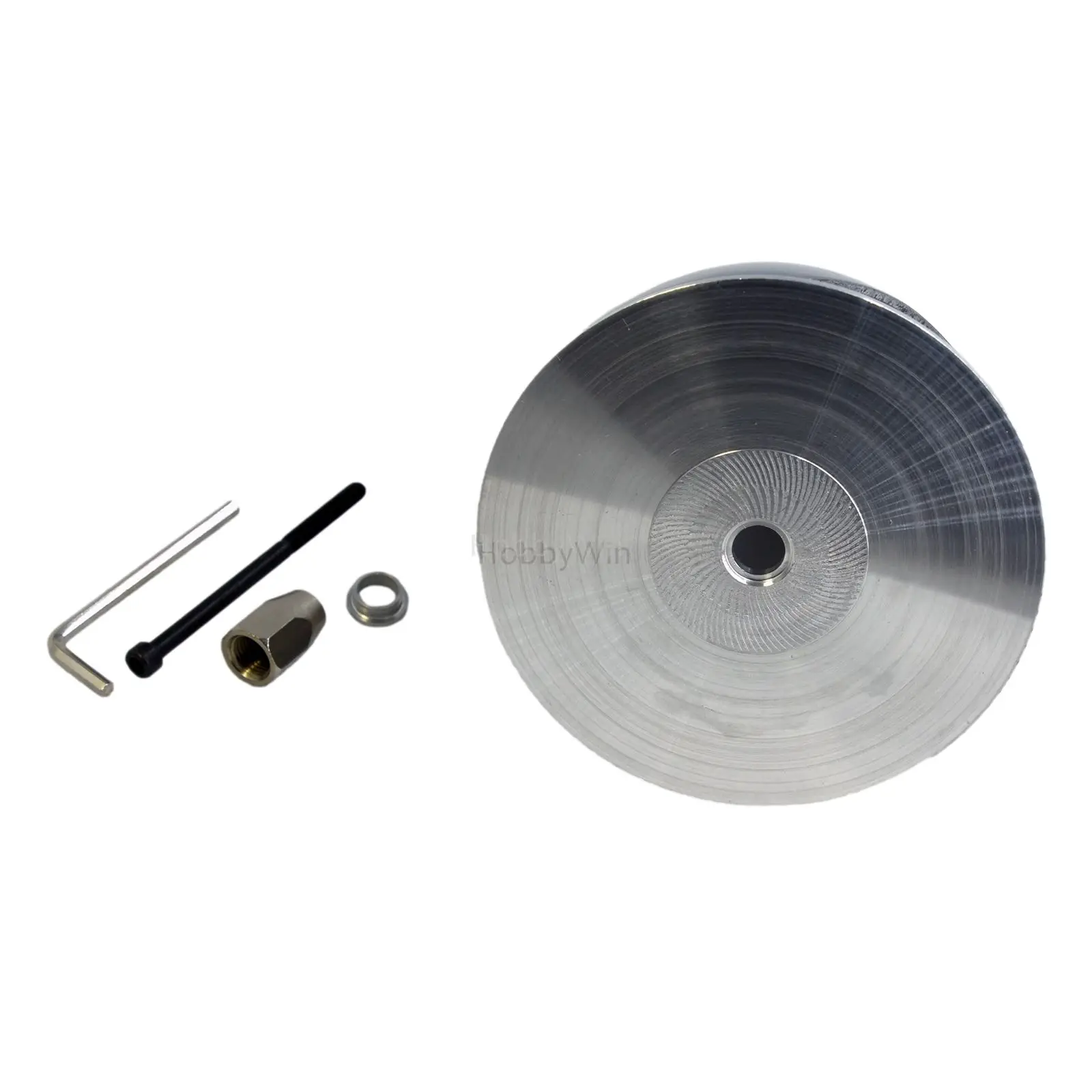 Spinner en alliage 4 pouces/102mm pour moteur à essence à arbre de 10mm, avion RC Sporter Trainer Warbird